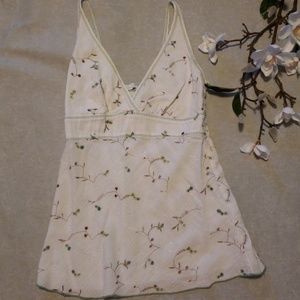 Floral tank top